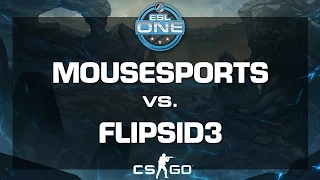 CS:GO - mousesports vs. Flipsid3 [Dust 2] - ESL One 2015 Katowice - EU Qualifiers