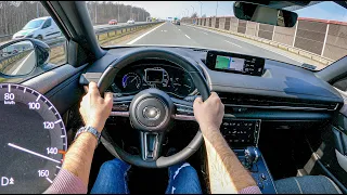 NEW Mazda MX-30 | TOP SPEED | 0-100 | POV Test Drive #720 Joe Black