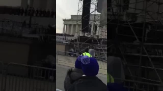 The Mormon Tabernacle Choir rehearsal at Trump Inauguration