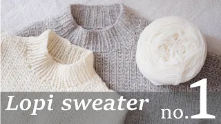 Lopi sweater —①背中(上)—