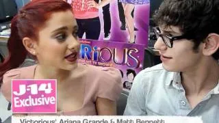 J-14 Exclusive: Victorious' Ariana Grande & Matt Bennett's Back-to-School Advice