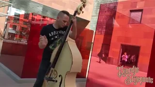 SHAKE IT OFF (Upright Slap Bass Cover) by Taylor Swift - Djordje Stijepovic