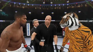 Anthony Joshua vs. Tiger - EA Sports UFC 4 - Boxing Stars 🥊