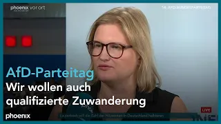 Interview mit Katrin Ebner-Steiner beim AfD-Parteitag am 28.07.23