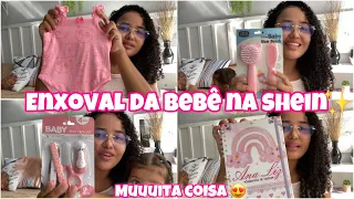 COMPRINHAS DO ENXOVAL DA BEBÊ NA SHEIN 😍 | SÓ COISA LINDA ✨Família Coelho