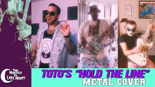 Toto's "Hold The Line" Metal Cover