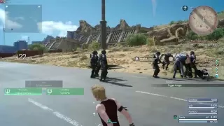 Final Fantasy 15 godmode using debug menu