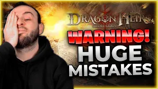 🚨Every Player Should AVOID This 5 MISTAKES In Dragonheir: Silent Gods Season 2