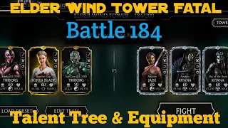 Elder Wind Tower Fatal 184 | Talent Tree & Equipment