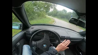 POV STREET DRIFTING #1: Last ride in stock 316i