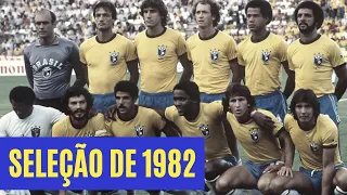 Como jogava a SELEÇÃO DE 82,  que encantou o mundo mas não venceu a COPA