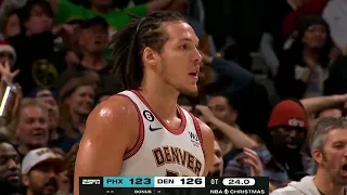 Aaron Gordon shocks crowd with insane poster dunk on Shamet 😱😱Nuggets Vs Suns Dec.25 2022 - 2023