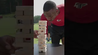 NFL Players Take On Jenga | Atlanta Falcons #shorts