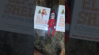 ELF ON THE SHELF CAME IN THIS MORNING