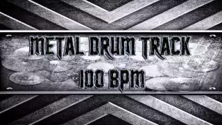 Metal Drum Track 100 BPM (HQ,HD)