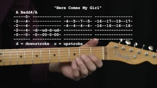 "Here Comes My Girl" by Tom Petty : 365 Riffs For Beginning Guitar !!