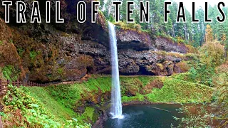 Hiking the Trail of Ten Falls | Silver Falls State Park | Hiking | Waterfalls | Oregon | Nov. 2022