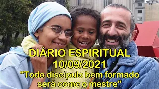 DIÁRIO ESPIRITUAL MISSÃO BELÉM - 10/09/2021 - Lc 6,39-42