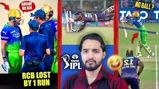 RCB Out of IPL💔....Angry Virat Kohli Vs Umpire | RCB VS KKR IPL 2024 Highlights