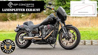 SP Concepts Exhaust with 475 S&S Cam Dyno Chart/Sound Clip - 2021 Harley Low Rider S