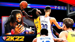 1ST EVER CONTACT LOB ENDED HIS CAREER! NBA 2K22 MyCAREER #92 | StaxMontana