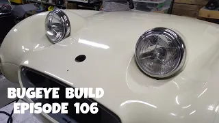 How to install the headlight buckets on your Austin Healey Sprite MK1. Bugeye Build Episode 106