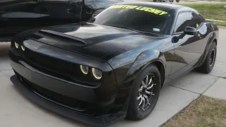 I took the Hellcat to TX2K23! | 411 Cammed Whipple Hellcat Challenger