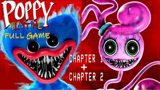 Poppy Playtime Chapter 1+2 | Full Game (All Tapes) | No Commentary