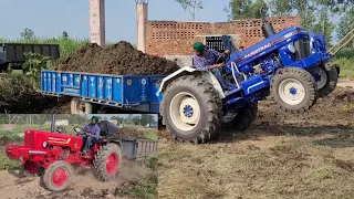 कोनसा है ट्रॉली का मर्द आज पता लगेगा, Mahindra 575 vs Farmtrac 60 EPI