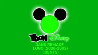 Toon Disney Dank Remake Logo (2000-2003) Idents @SussyRedYTP