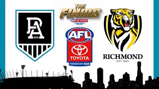 Port Adelaide v Richmond First Preliminary Final 2020 | AFL Live Stream