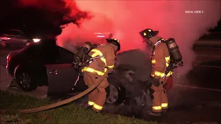 Vehicle Fire On I-15 Freeway 2/26/2021