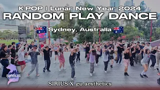 [KPOP IN PUBLIC] RANDOM PLAY DANCE - Lunar New Year 2024 // Sydney, Australia