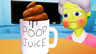 I Tricked My TEACHER Into Drinking POOP JUICE! - Bad Boy Simulator VR