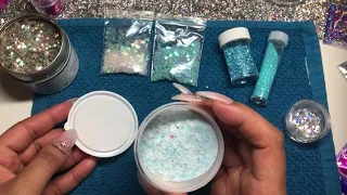 Custom Glitter Mixing