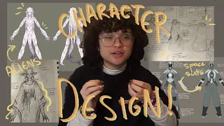 designing tech/aliens for my scifi trilogy! // my character designing process