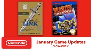 Nintendo Entertainment System - January Game Updates - Nintendo Switch Online