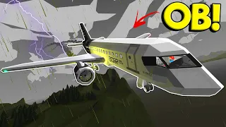 OB & I Started Jank Airlines Once Again! - (Stormworks Multiplayer Plane Crash Survival)