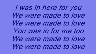 John Legend - Made to love [ lyrics on screen ]
