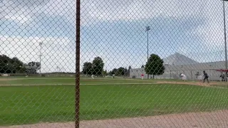 Nicholas Hum - Double vs. Carleton University Mens Baseball