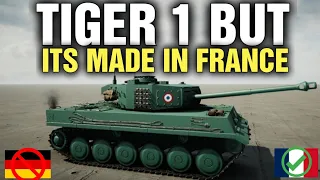 I Build A Tiger 1 But If It Was French In Sprocket || Sprocket Cursed Tanks