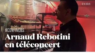 Téléconcert : Arnaud Rebotini en feu dans son studio pour « Minimize Contact Between People »