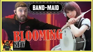 Akane Can DRUM!!! | Band-Maid - Blooming (Official Music Video) | REACTION