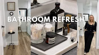 BATHROOM MAKEOVER | Decorate My Bathroom With Me | Bathroom Decorating Ideas | Bathroom Design 2024