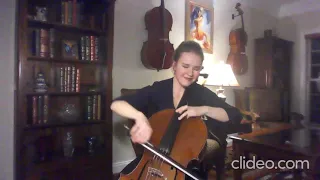 Salute d'Amour, Edward Elgar, cello - Irina Desmond