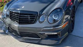 LOUDEST E55 AMG IN CANYONS POV (Super Loud Pops)