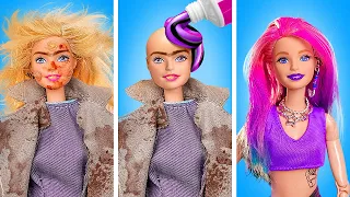 POOR DOLL EXTREME TRANSFORMATION TO E-GIRL || Easy and Cheap Makeover Ideas