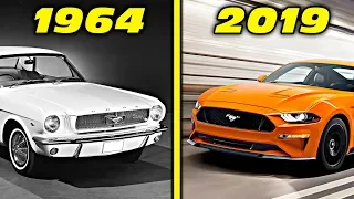Ford Mustang History / Evolution (1964 - 2019) [4K]