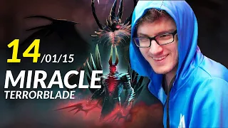 Miracle- Terrorblade 14 Kills Farming Machine