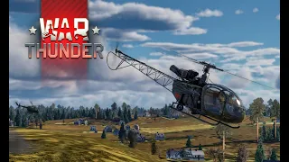 War Thunder, helicopters | SA 313B Alouette II